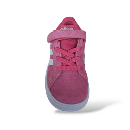 Sneakers bambina Adidas Grand Court fuxia bianco sportive