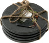 H&H---4-SOTTOBICCHIERI-IN-ARDESIA-TONDI-10CM