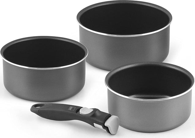 H&H---SET-4PZ-COTTURA-SALVASPAZIO-CON-MANICO-AMOVIBILE-ANTIADERENTE-E-FONDO-AD-INDUZIONE