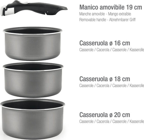 H&H---SET-4PZ-COTTURA-SALVASPAZIO-CON-MANICO-AMOVIBILE-ANTIADERENTE-E-FONDO-AD-INDUZIONE