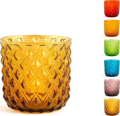 H&H Bicchiere Murano Vetro Multicolore 30 Cl Casa e cucina/Stoviglie/Bicchieri e cristalli/Calici da acqua Scontolo.net - Potenza, Commerciovirtuoso.it