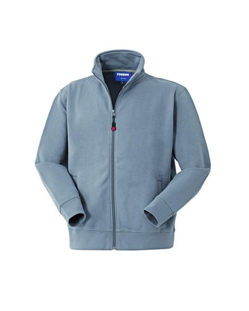 Felpa Canberra Grigio Felpa da Lavoro Zip Lunga con Tasche