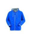 Felpa Hampton Azzurro Royal Felpa con Cappuccio Zip Intera