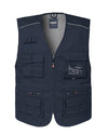 Gilet Florida Blu Gilet Multitasche da Lavoro Tempo Libero Elettricista Pescatore Installatore