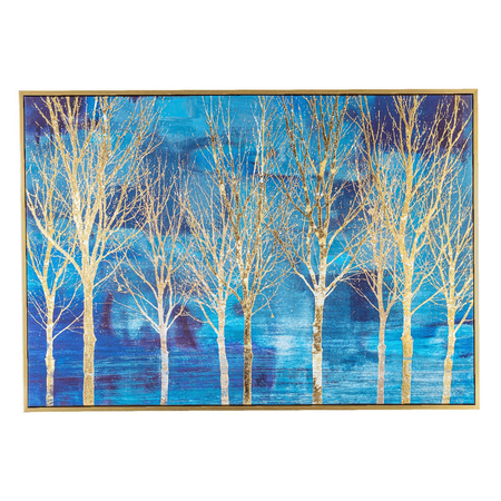 Quadro Gallery 100 x 70 con stampa su tela dipinta a mano