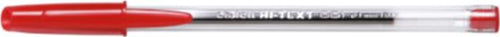HI-TEXT-661-penna-sfera-punta-media-1-mm-Colore-ROSSO-50-pz-Etafelt