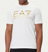Emporio Armani T-Shirt Uomo Logo Series in Cotone Con Maxi Logo