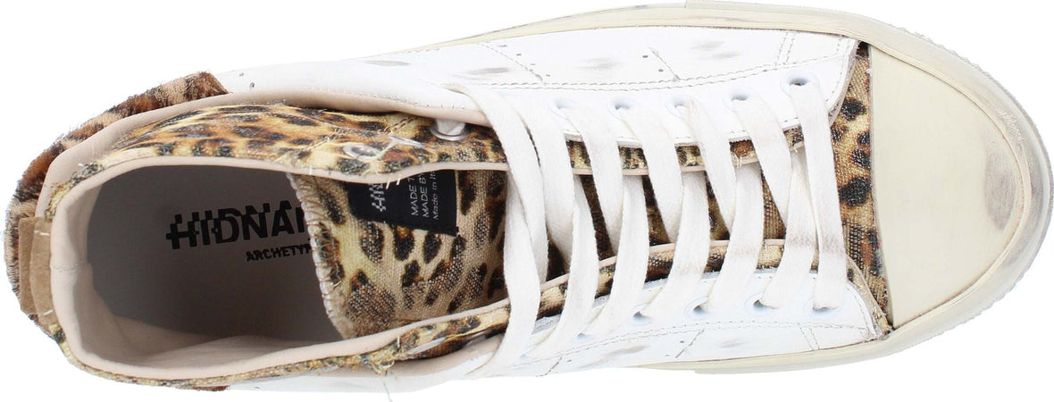 HIDNANDER-Sneakers-Bianco-leopardato-da-donna