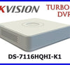 HIKVISION DVR TURBO HD 16 CH | DS-7116HQHI-K1 Fai da te/Sicurezza e protezione/Sistemi di sicurezza domestica/Kit video per la sicurezza domestica/Videocamere di sorveglianza/Bullet camera Zencoccostore - Formia, Commerciovirtuoso.it