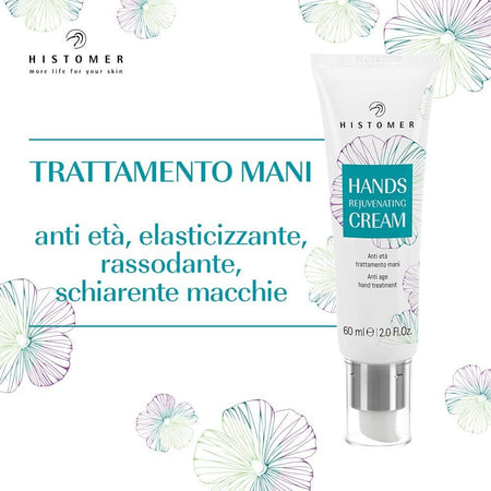Histomer Crema Mani Histomer Rejuvenating 60ml Hands Cream Anti Età Con Vitamina C Attenua I Segni Dell'età E Le Macchie Scure Regala Tonicità E Compattezza