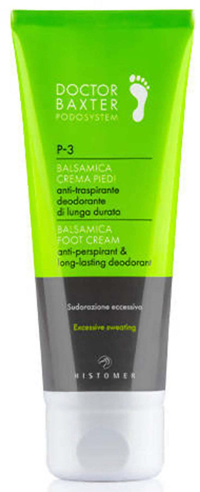 Histomer Crema Piedi Balsamica Traspirante E Deodorante A Lunga Durata Con Cloridrolo Crema Piedi Contro Eccessiva Sudorazione 75ml