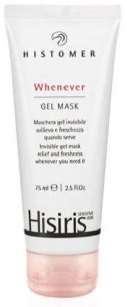 Histomer Hisiris Whenever Gel Mask 75ml Maschera-gel istantanea Maschera Viso Calmante