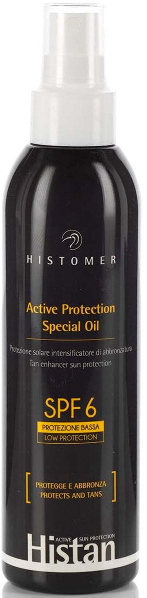 Histomer Histan Active Protection Special Oil Spf6 200ml Spray Abbronzante Intensificante Abbronzatura