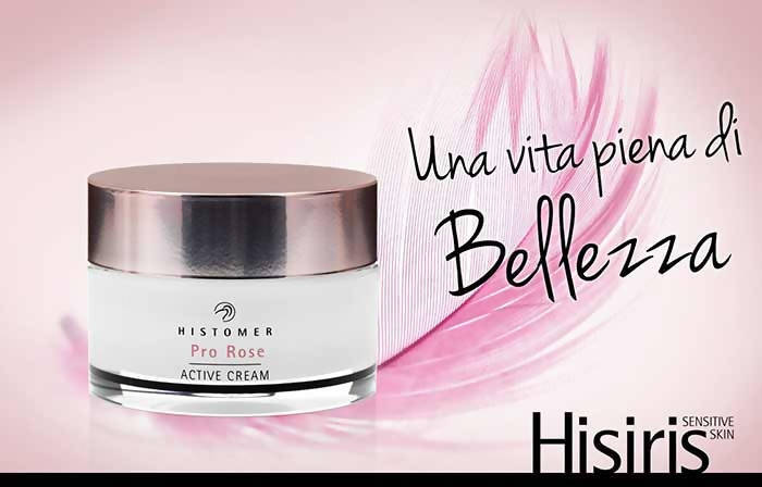 Histomer Pro Rose Active Cream 50ml Crema Disarrossante e Anti-età per pelle sensibile Spf 20.