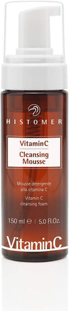 Histomer Vitamin C Cleansing Mousse 150ml Detergente Viso Specifico alla Vitamina C Purifica e Tonifica la Pelle Schiarente