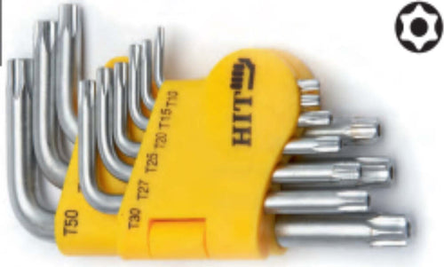 HIT---SERIE-9-CHIAVI-RESIST-TORX-T10/T50