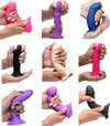 Hitsens 3 Purple Dildo Il Silicone Memory Doppia Densità 18,2cm con Ventosa Morbido con SILEXPANⓇ Salute e cura della persona/Erotismo e contraccezione/Sex toys/Dildo/Dildo anali Kondorama - Martinsicuro, Commerciovirtuoso.it