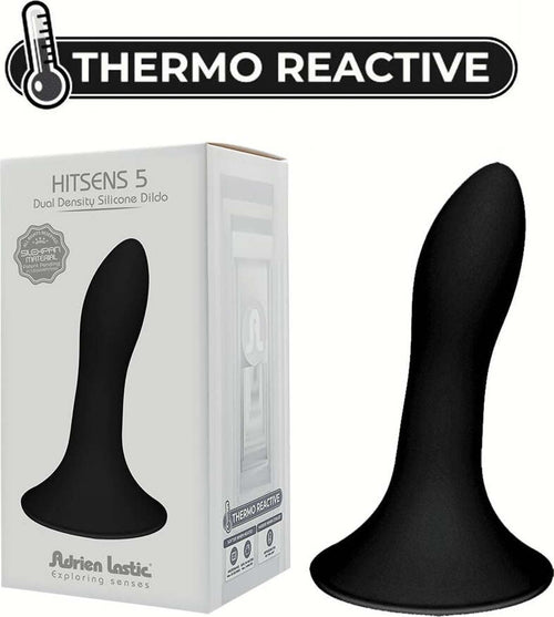 Hitsens 5 Black Plug Anale Dildo In Silicone Nero Termo Reattivo A Doppia Densità 12,9cm Salute e cura della persona/Erotismo e contraccezione/Sex toys/Sex toys anali/Plug anali Kondorama - Martinsicuro, Commerciovirtuoso.it