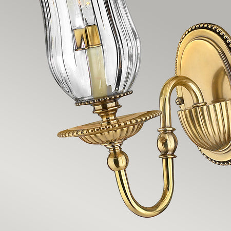Applique Classica Cambridge Ottone Brunito 1 Luce E14