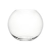 Vaso in vetro rotondo e sferico per acqua, fiori e piante Ø 21 x h 17 cm
