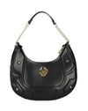 Hobo Donna 4US Paciotti 10101 Nero - Nero / Taglia Unica - borse a spalla