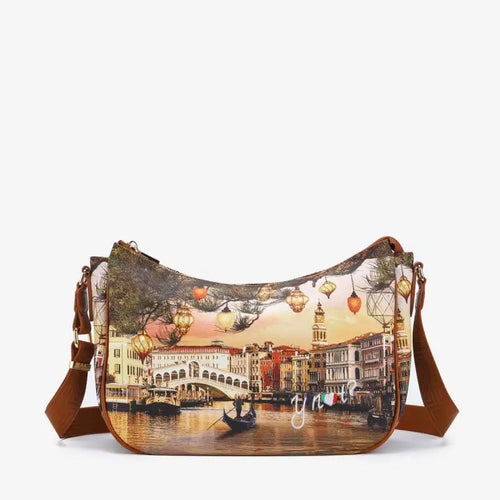 Hobo Donna Ynot? yes628f5-venice - Christmas Venice / Taglia Unica - borse hobo