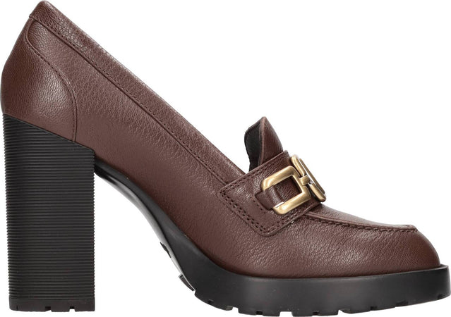 Hogan-Scarpe-basse-Marrone-da-donna