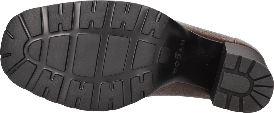 Hogan-Scarpe-basse-Marrone-da-donna
