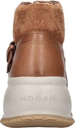 Hogan-Stivali-Marrone-da-donna