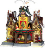 Holiday Hamlet Christmas Shoppe, edificio luminoso per villaggio di Natale in Porcellana‎ Casa e cucina/Decorazioni per interni/Addobbi e decorazioni per ricorrenze/Decorazioni natalizie/Oggettistica MagiediNatale.it - Altamura, Commerciovirtuoso.it