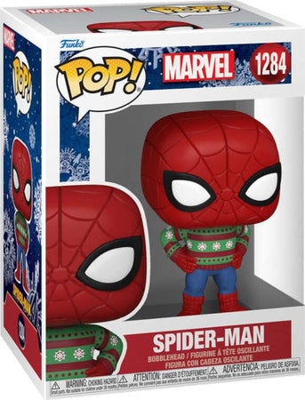 Holiday--Spider-Man(SWTR)-(Pop!-Vinyl)-(Marvel-Comics)-Funko-Lcc