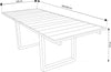HOLLAND---tavolo-in-teak-allungabile-180/260-x-100-Marrone-Milani-Home