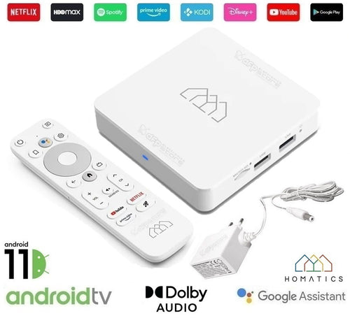 Homatics BOX R LITE 4K 2/32GB Android TV 11 certificato Google