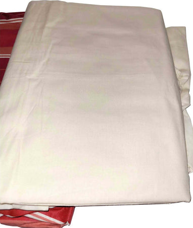 Home Collection Completo Una Piazza Coperta 100% Cotone Rosso Fantasia a Righe E Federa Con Bottoni Bianchi E Lenzuolo Bianco Con Angoli Elasticizzati Casa e cucina/Tessili per la casa/Biancheria per la cameretta/Lenzuola e federe/Lenzuola Ideart - Valdilana, Commerciovirtuoso.it