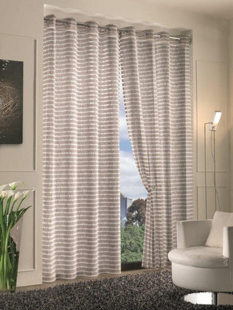 HOME-COLLECTIONS---COPPIA-TENDINE-STRIPES-70X150-CM-NATURALE-IN-POLIESTERE