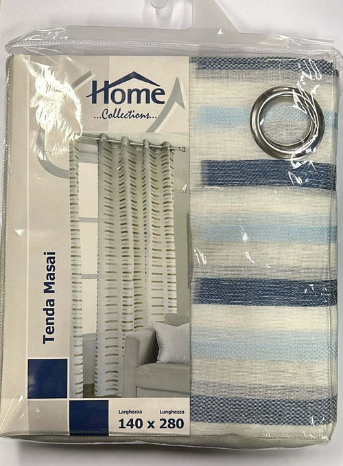 HOME-COLLECTIONS---TENDA-MASAI-CON-ANELLI-140X280-CM---AZZURRO
