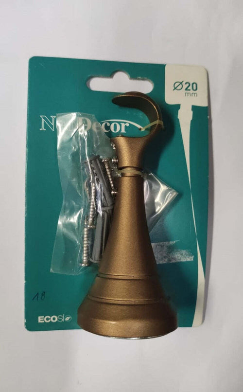 HOME-CONNEXION---NEODECOR---REGGITENDA-PER-TENDA-PROVENZA-BRONZO-DIAMETRO-20MM***