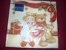 HOME-FASHION---20-PEZZI---CONFEZIONE-DA-20-TOVAGLIOLI-PER-DECOUPAGE-33X33CM---CON-ORSO-E-ANGELO