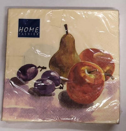 HOME-FASHION---CONFEZIONE-DI-TOVAGLIOLI-PER-DECOUPAGE-DA-20PZ-33X33CM---FANTASIA-FRUTTA