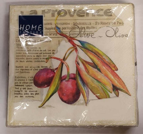 HOME-FASHION---CONFEZIONE-DI-TOVAGLIOLI-PER-DECOUPAGE-DA-20PZ-33X33CM---FANTASIA-OLIVE