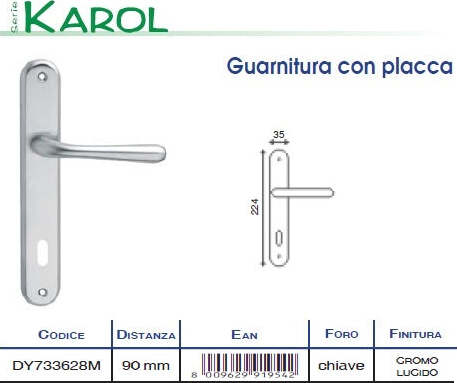 HOME-SYSTEM---GUARNITURA-CON-PLACCA-SERIE-KAROL-IN-CROMO-LUCIDO-CON-FORO