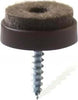 HOME-SYSTEM---SCIVOLI-IN-FELTRO-TONDI-CON-VITE-24-MM-8PZ
