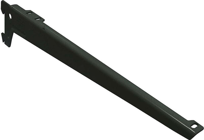 Home-System-66469-Reggimensole-a-2-GanciAngolate,-Nero,-38-cm,-Set-di-2-Pezzi