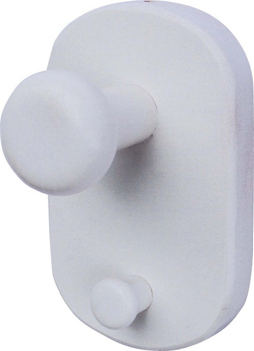 Home-System-R21469-Portabiti-Appendiabiti-in-Legno-a-1-Posizione,-Bianco