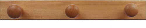 Home-System-R21475-Portabiti-Appendiabiti-in-Legno-a-3-Posizioni,-Naturale