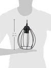 Homemania-Lampada-a-Sospensione-Don-Black-in-Metallo-Nobrand