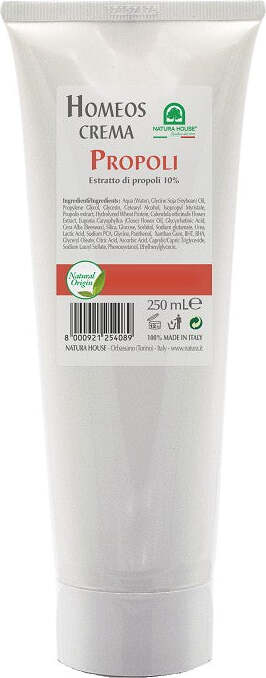 HOMEOS-CREMA-PROPOLI-Estratto-di-Propoli-10%-250-ml-Natura-House