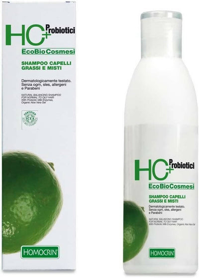 Homocrin - Shampoo Capelli Grassi E Misti 250 g