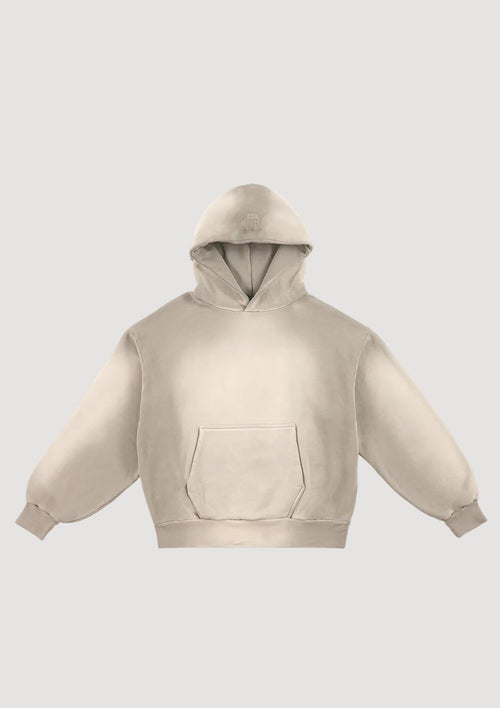 GARMENT WORKSHOP HOODIE CON TRATTAMENTO da uomo