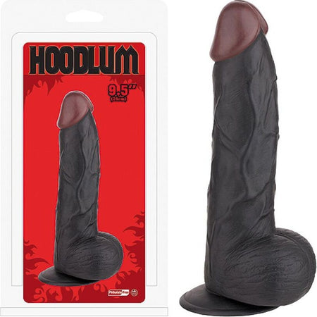 Hoodlum Fallo Realistico 24 Cm Nero Salute e cura della persona/Erotismo e contraccezione/Sex toys/Vibratori/Vibratori realistici Kondorama - Martinsicuro, Commerciovirtuoso.it